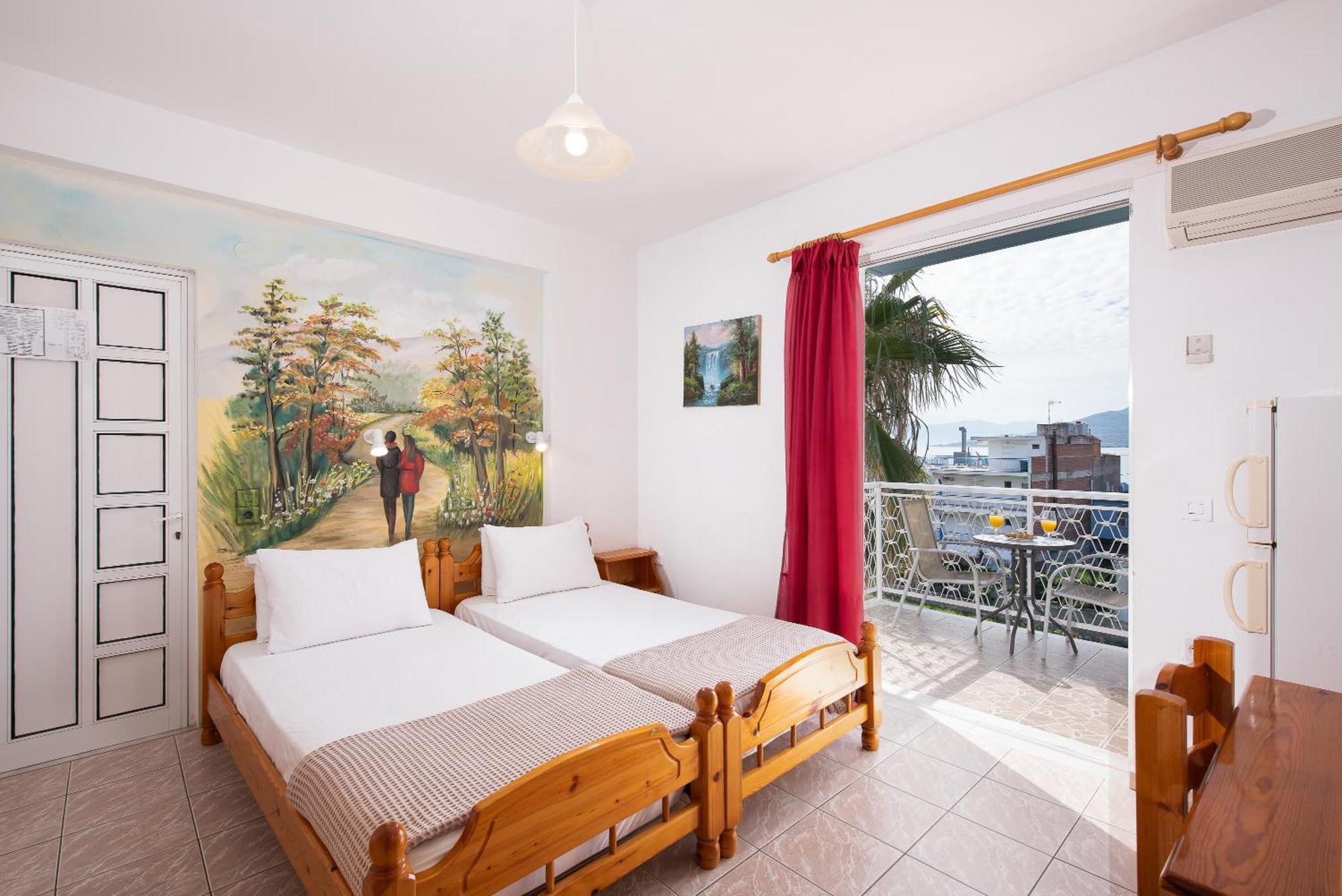 Zoe Seaside Apartment Loutra Edipsou  Luaran gambar