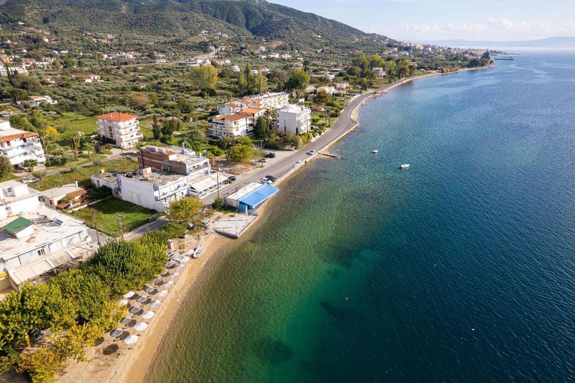 Zoe Seaside Apartment Loutra Edipsou  Luaran gambar