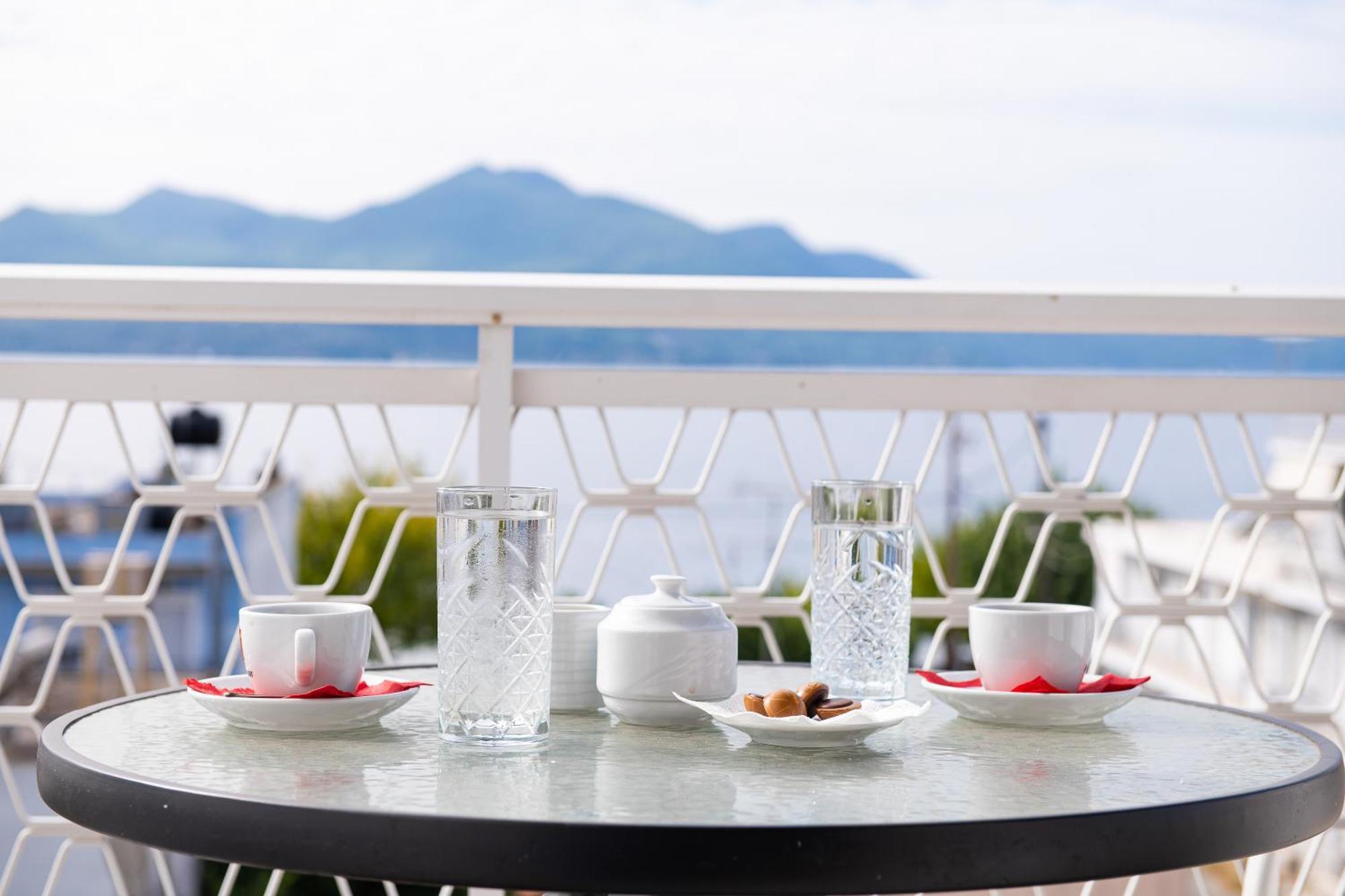 Zoe Seaside Apartment Loutra Edipsou  Luaran gambar